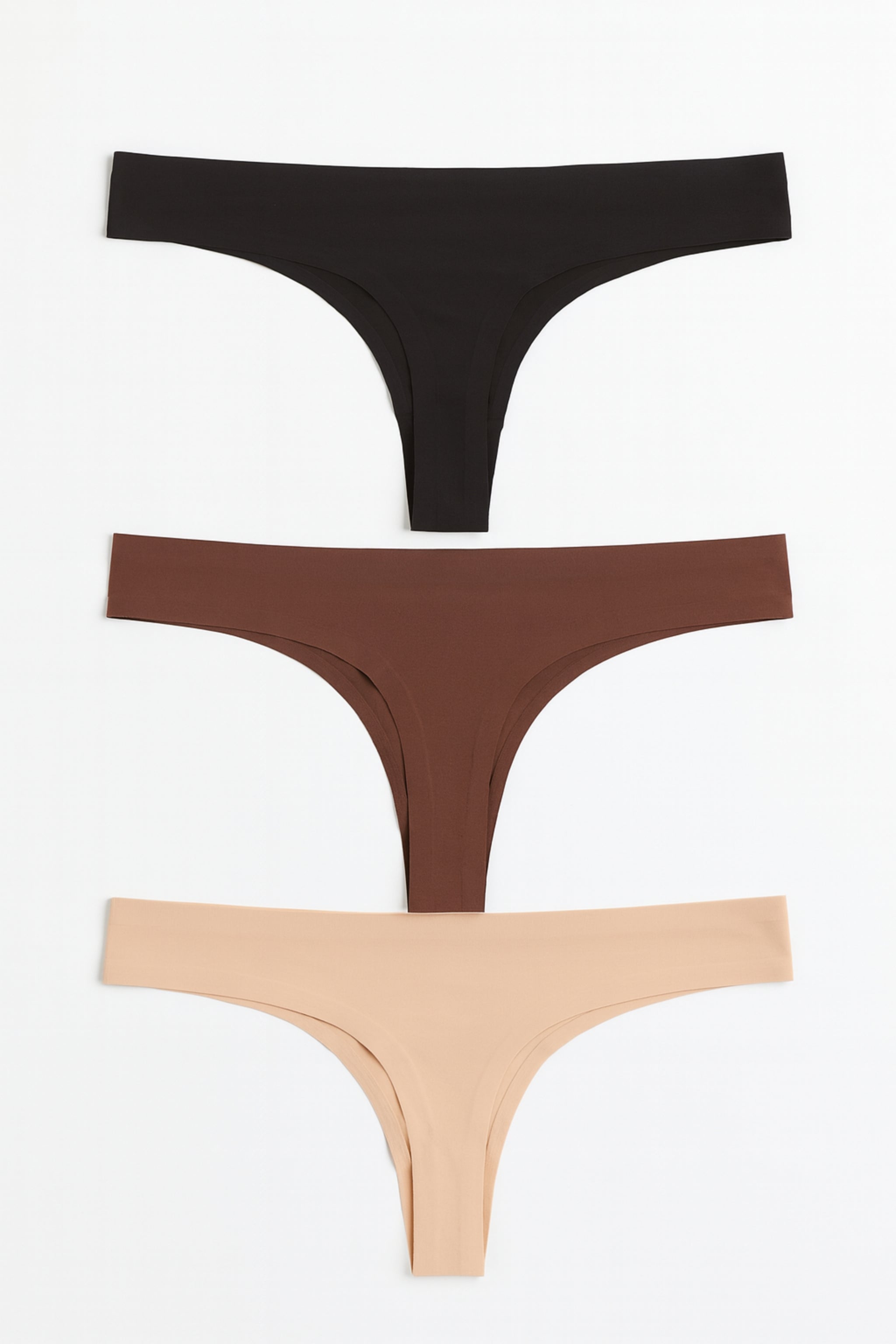 Seamless Second-Skin Thong Set