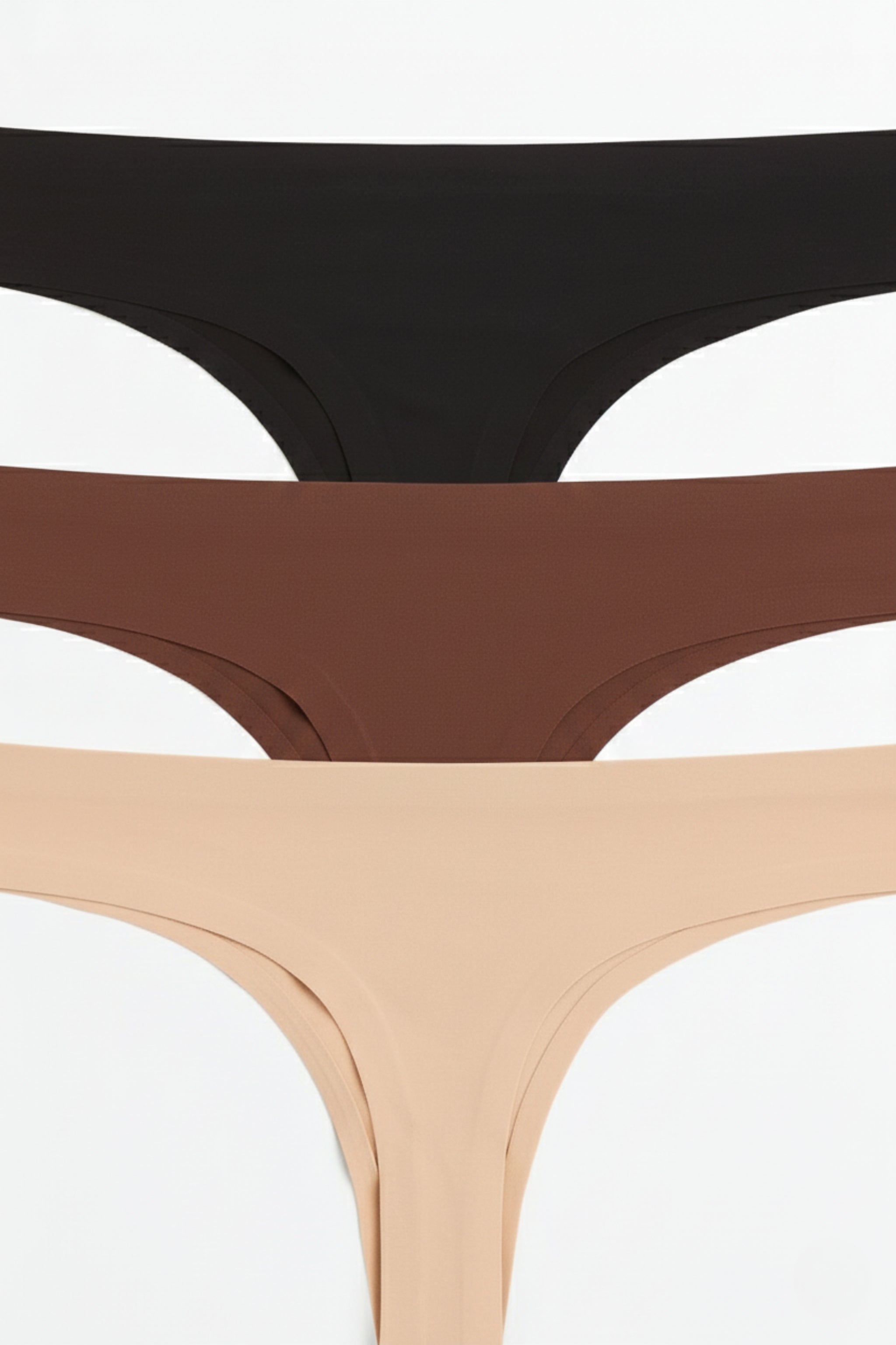 Seamless Second-Skin Thong Set